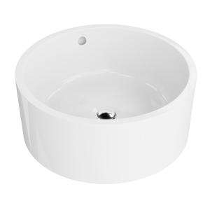 Vasque à poser LA PALMA – design rond en blanc classique - Image principale