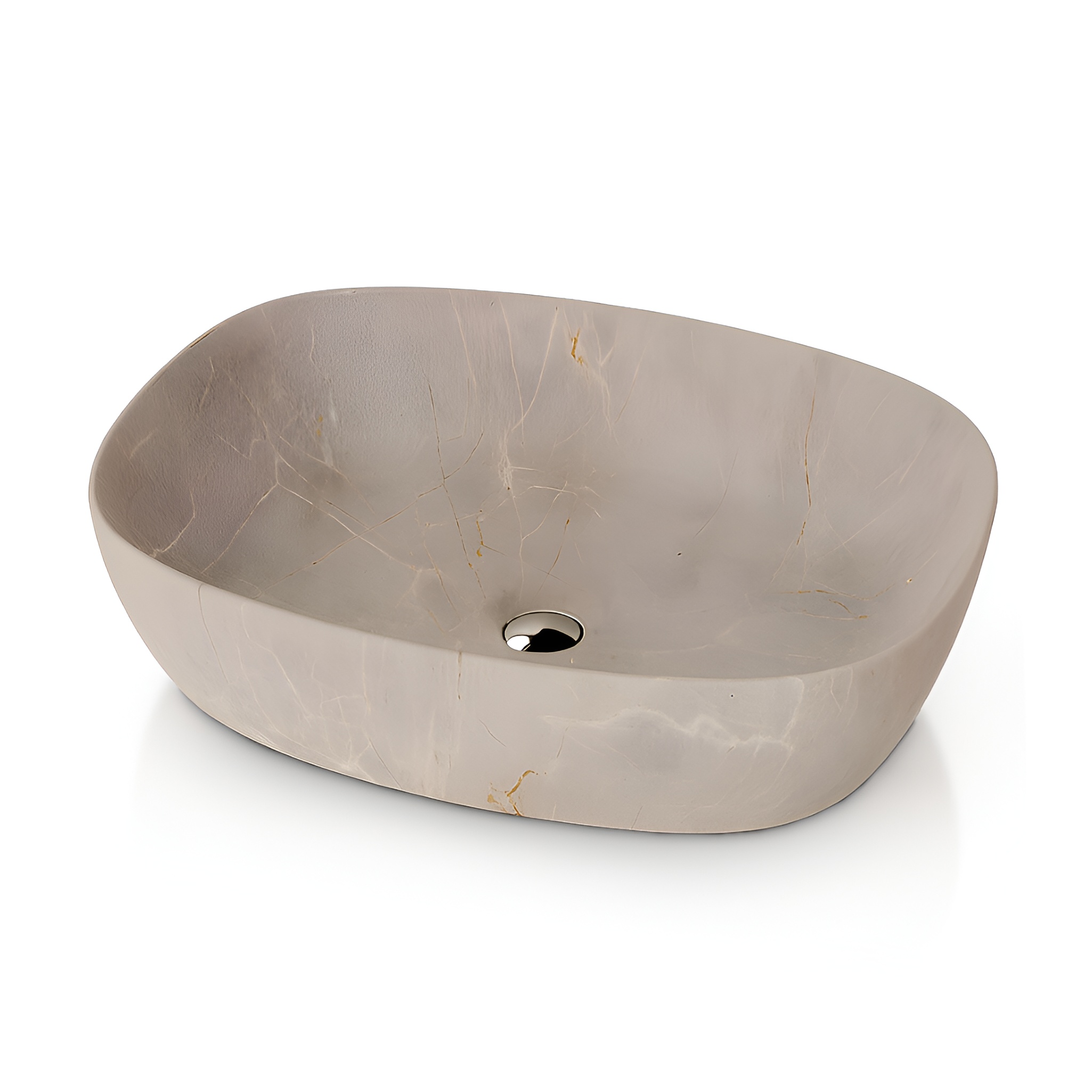 Vasque Lyssa blanche aux lignes nettes