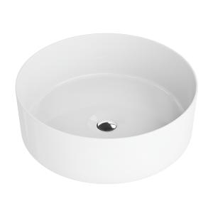 Vasque à poser Merida - ronde à bord fin, blanc neige - Image principale