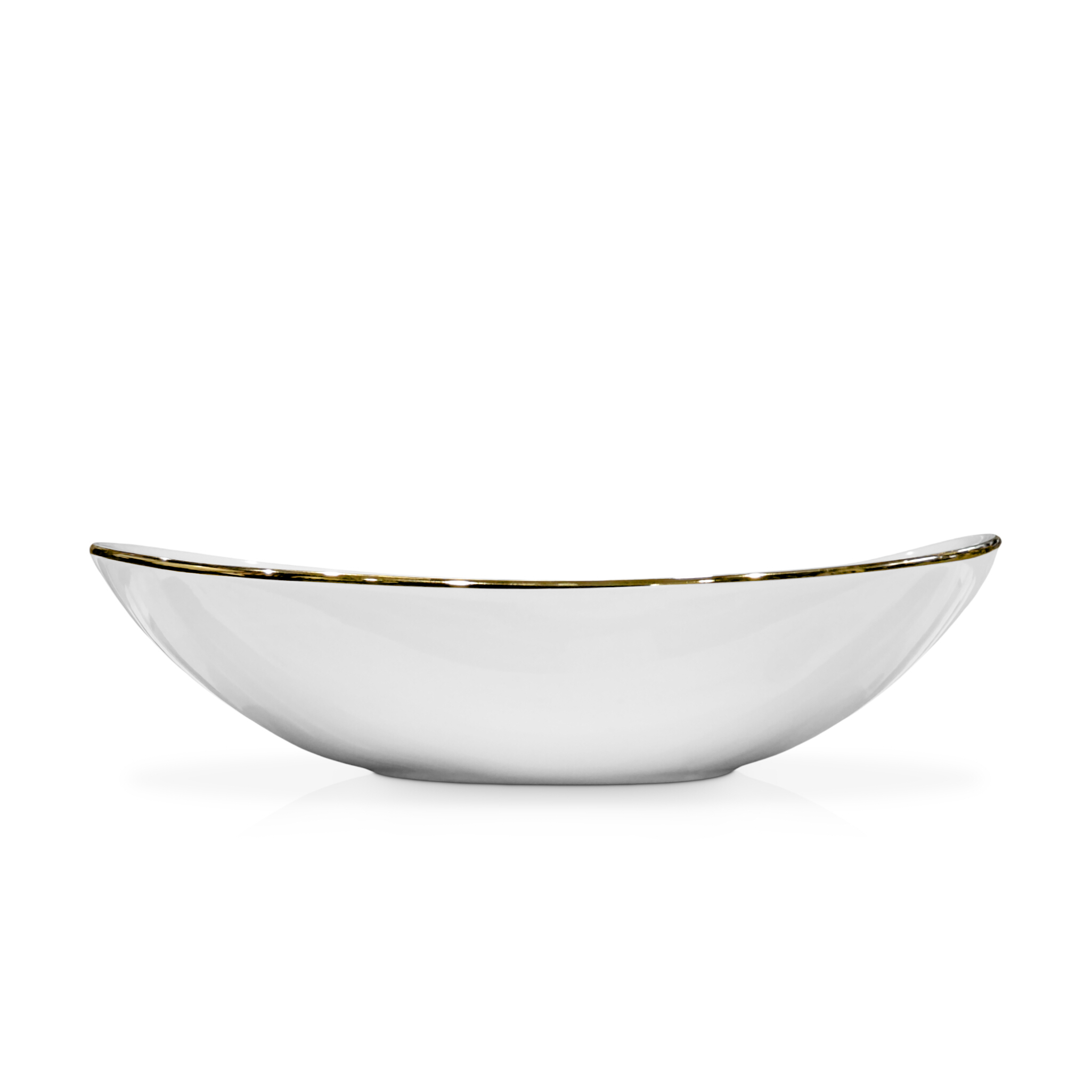 Vasque à poser Nike Gold Line en céramique blanche