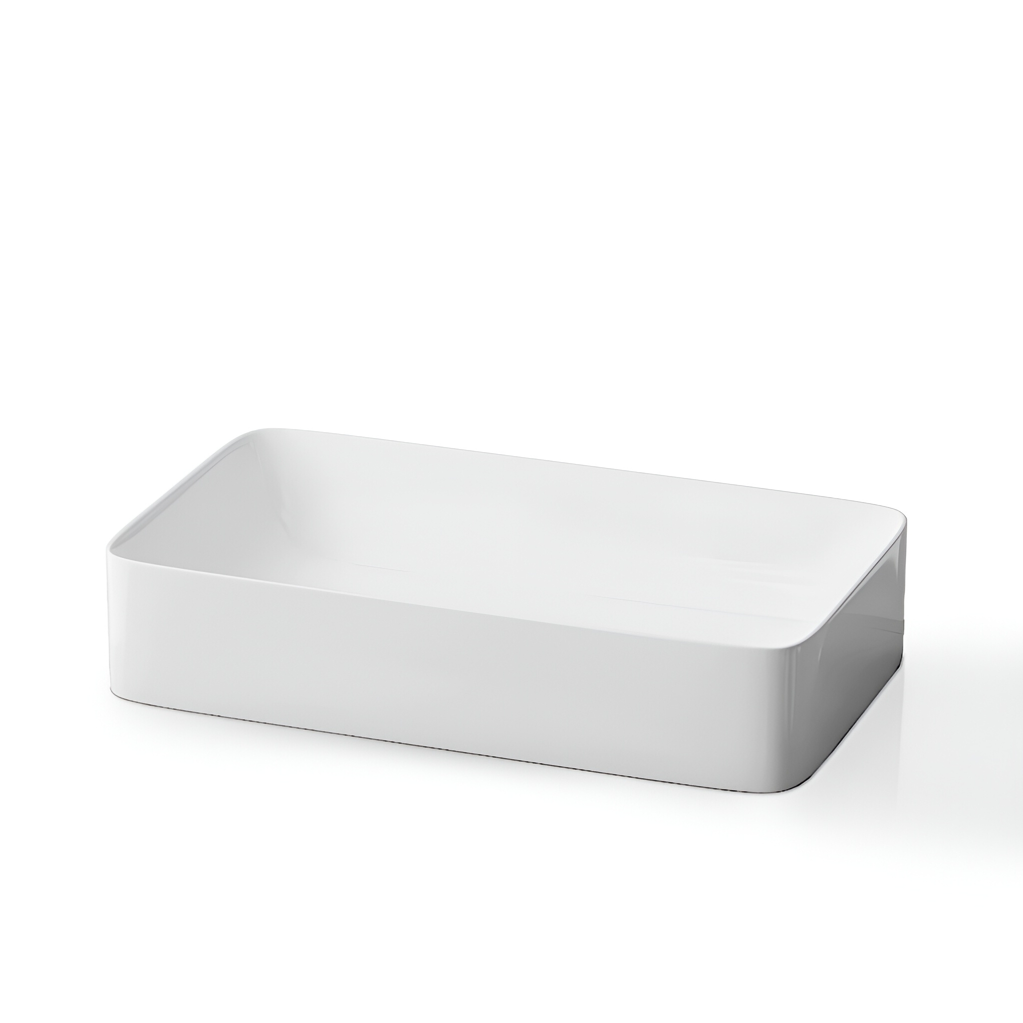 Vasque à poser Pasana Grey gris mat au rebord fin