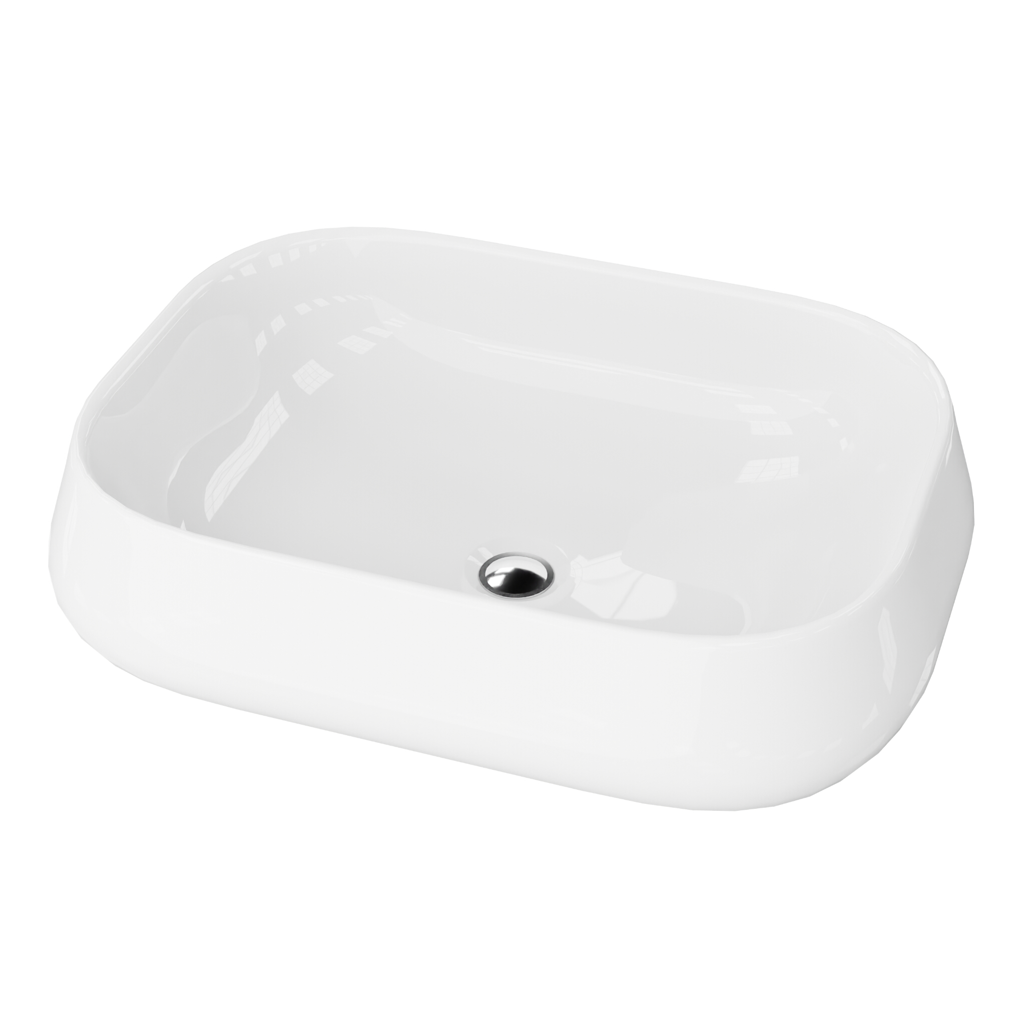 Vasque à poser PASTEL – design fluide avec bord fin