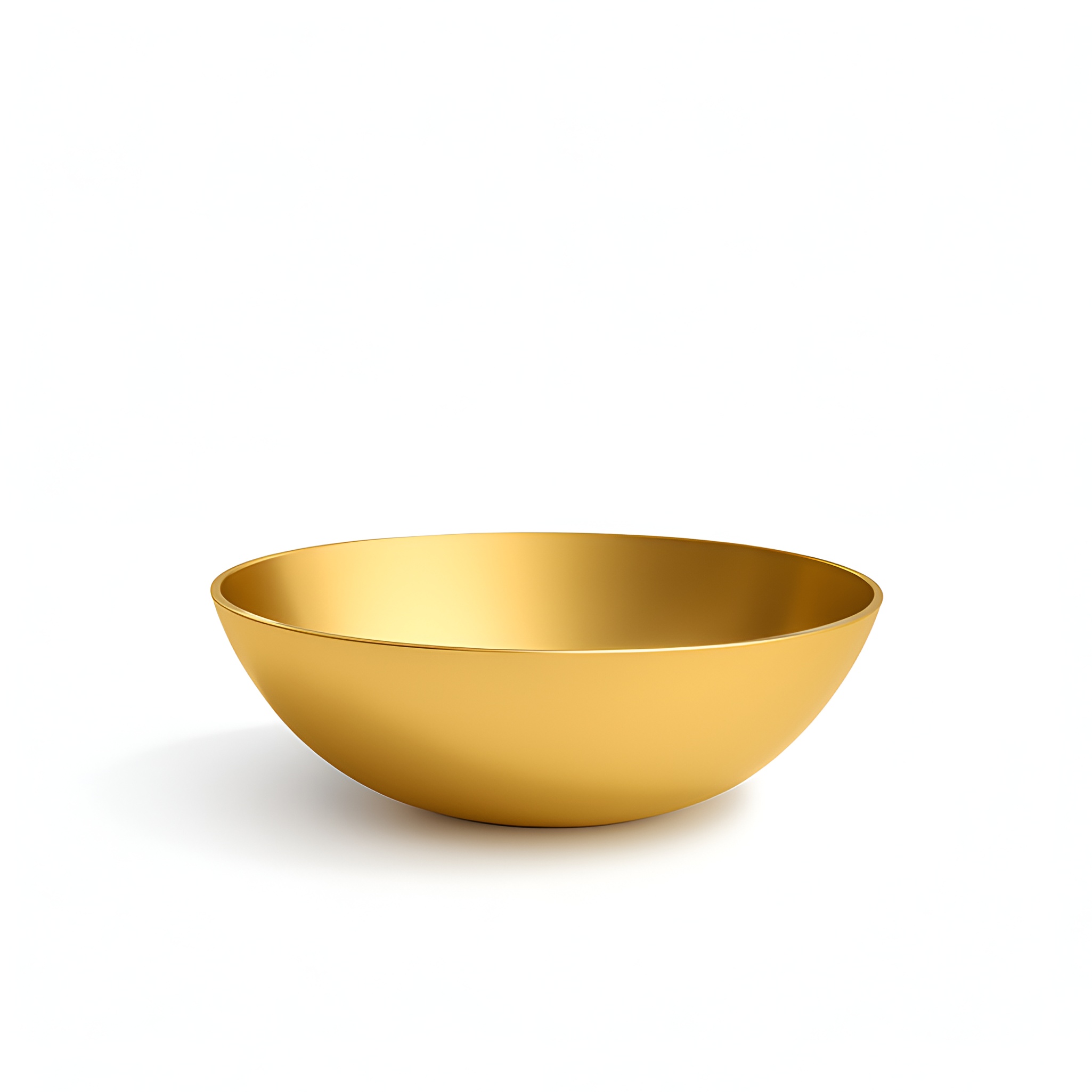 Vasque à poser ROSA GOLD en céramique dorée