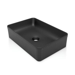 Vasque à poser Vesi Black, noir mat - Image supplémentaire