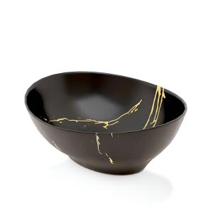 Vasque à poser Zefir – Noir brillant avec veines dorées - Image supplémentaire