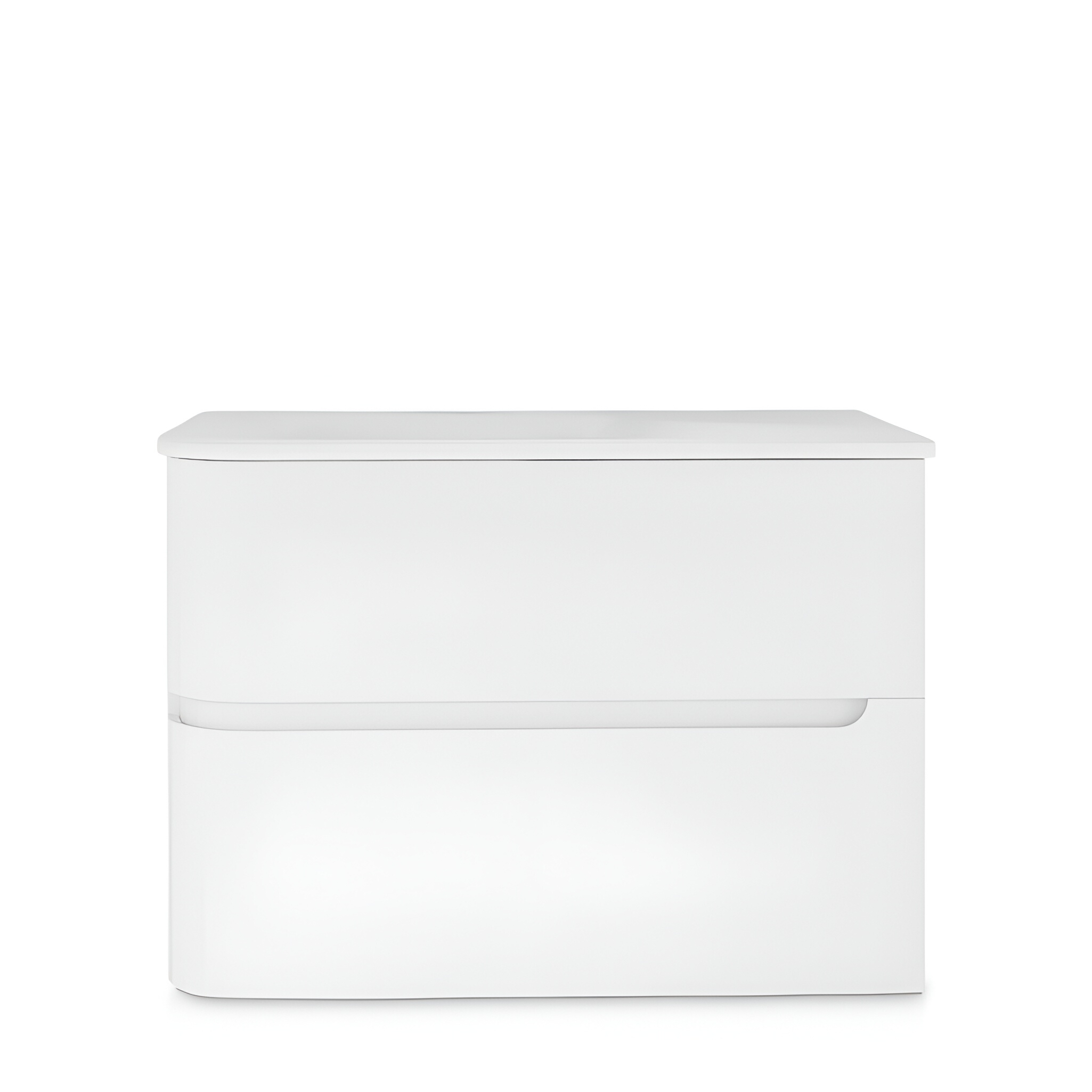 Ensemble Atlanta White 80 en blanc, 80 cm