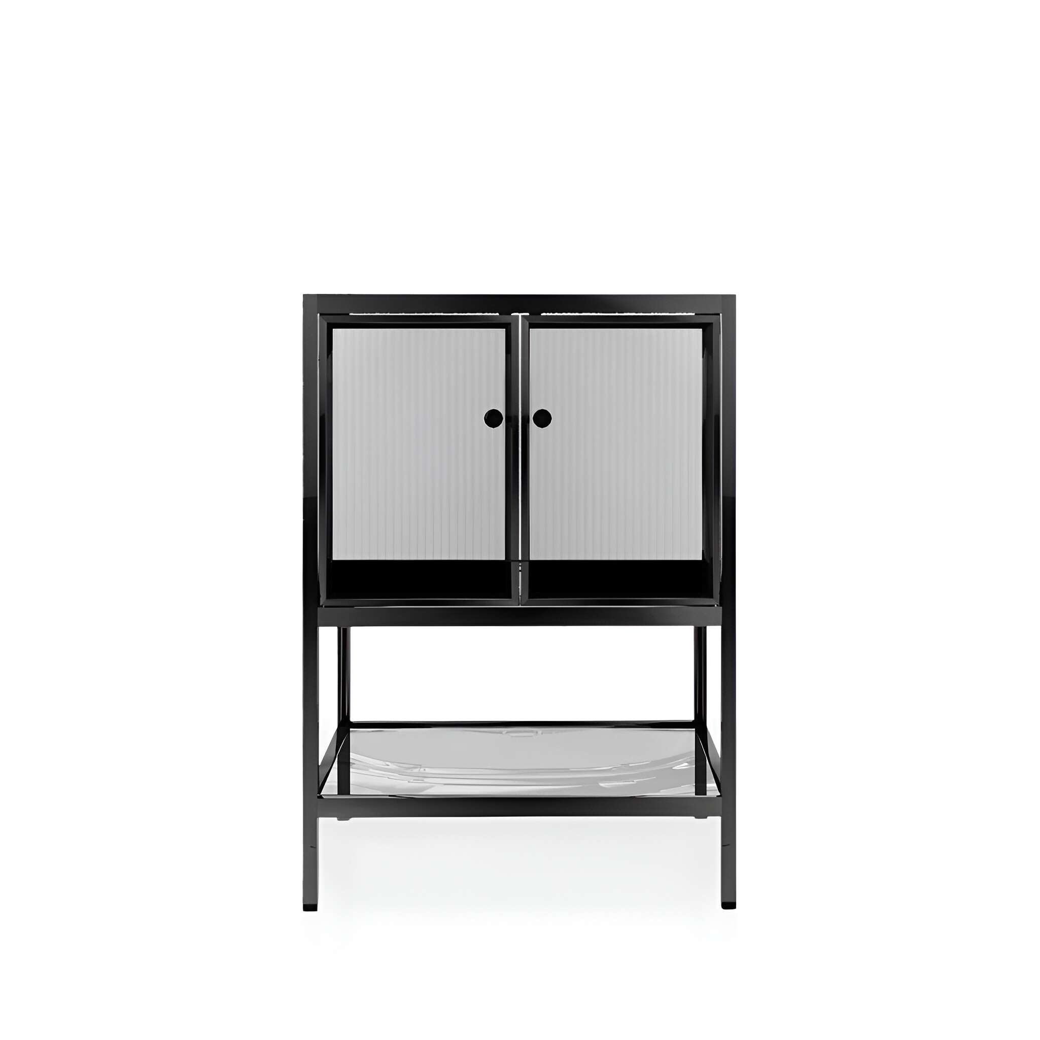 Meuble de salle de bains sur pied Austin DSM 600, noir