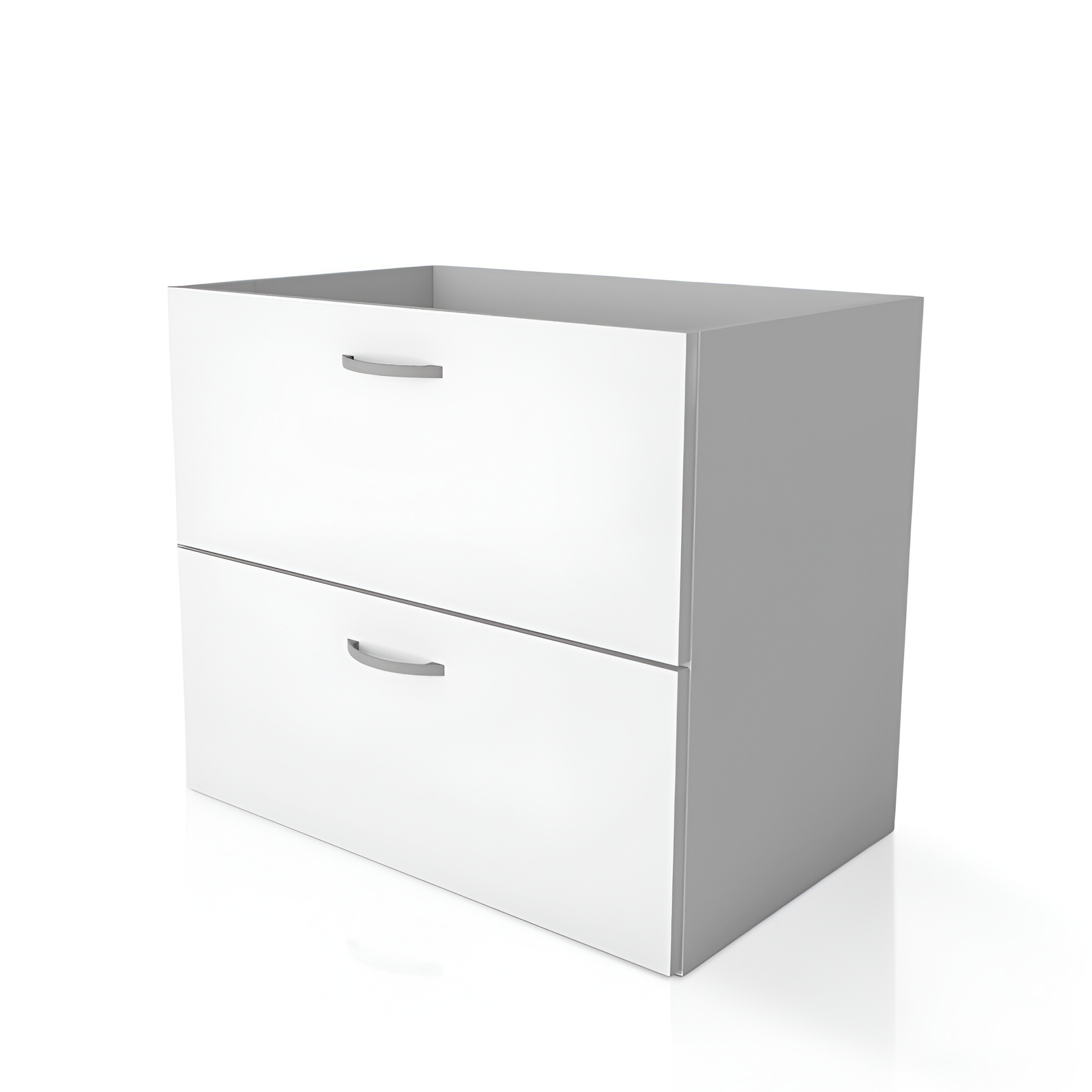 Meuble BASIC BARATO 600 blanc brillant, suspendu