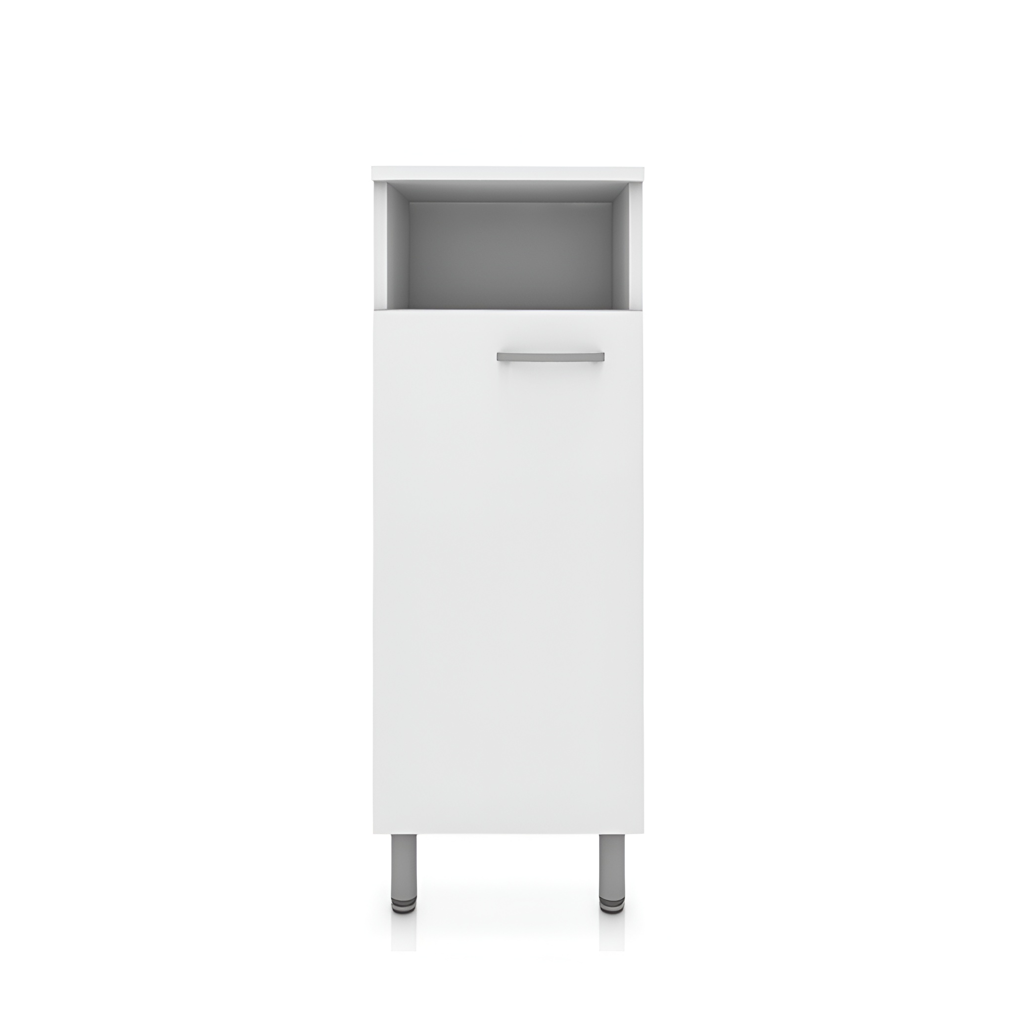 Commode à poser BASIC BARATO 300, blanc brillant