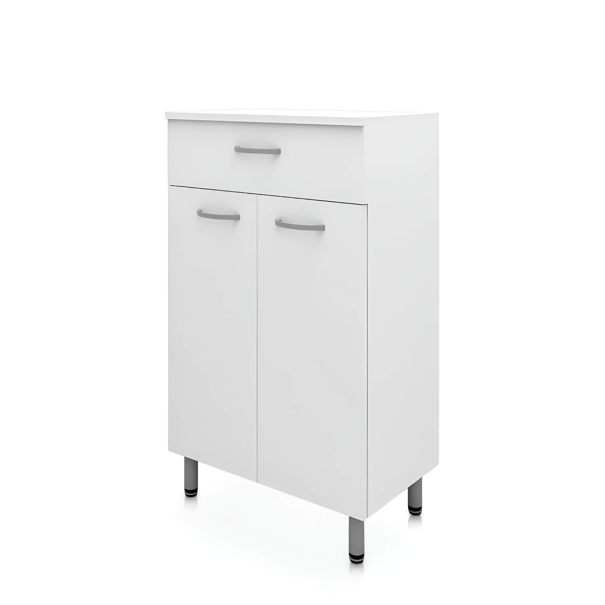 Commode Basic Barato 500 blanc brillant à tiroirs