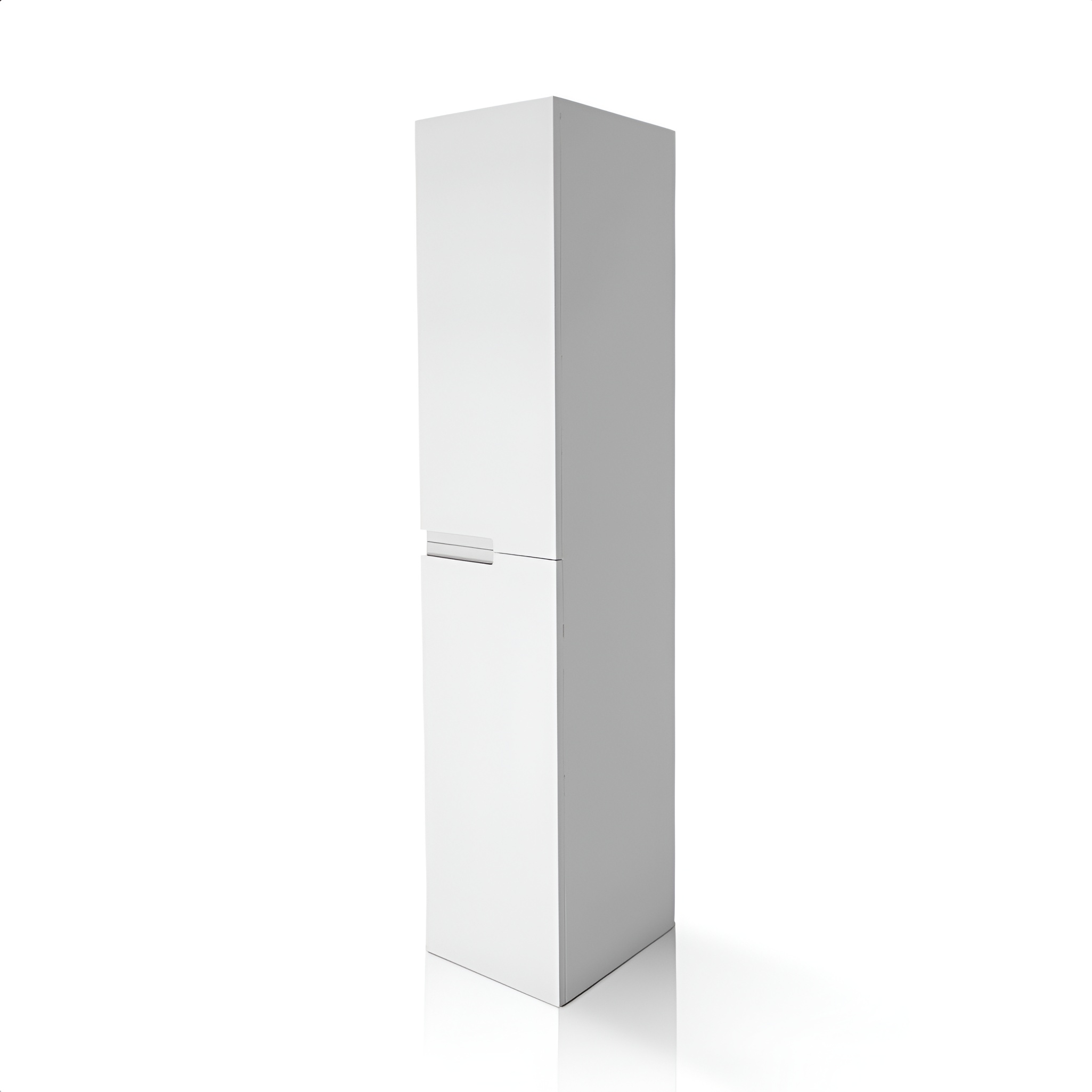 Armoire haute étroite FLORYDA blanc 300, suspendue