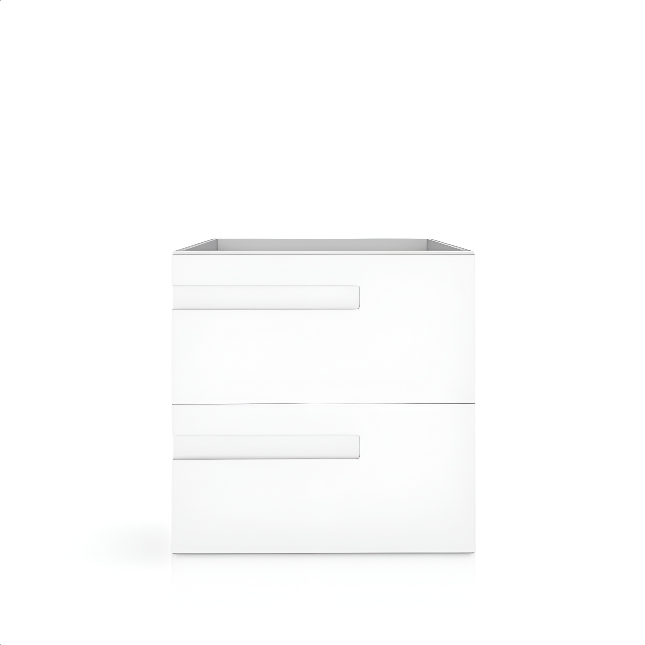 Meuble FLORYDA 500 suspendu, finition blanc brillant