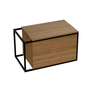 Armoire de salle de bain suspendue Freja 800 avec plaque de recouvrement - Image principale