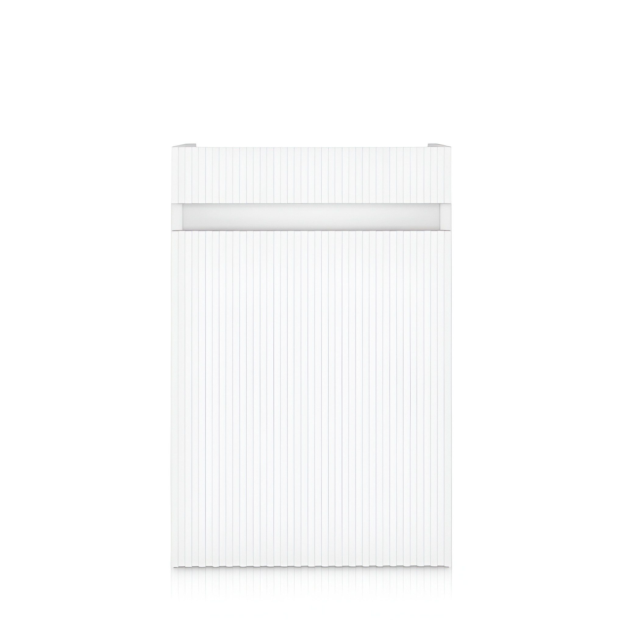 Armoire suspendue Gila 400 en blanc mat