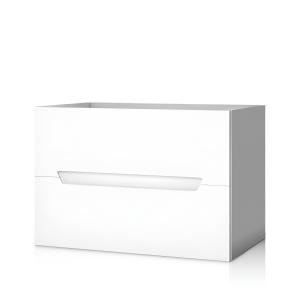 Meuble sous-vasque suspendu KANSAS, blanc, 80 cm - Image supplémentaire