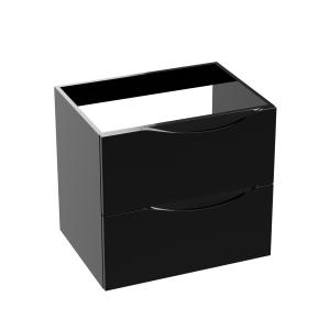 KOLORADO Meuble haut Noir Brillant 600 - Image principale