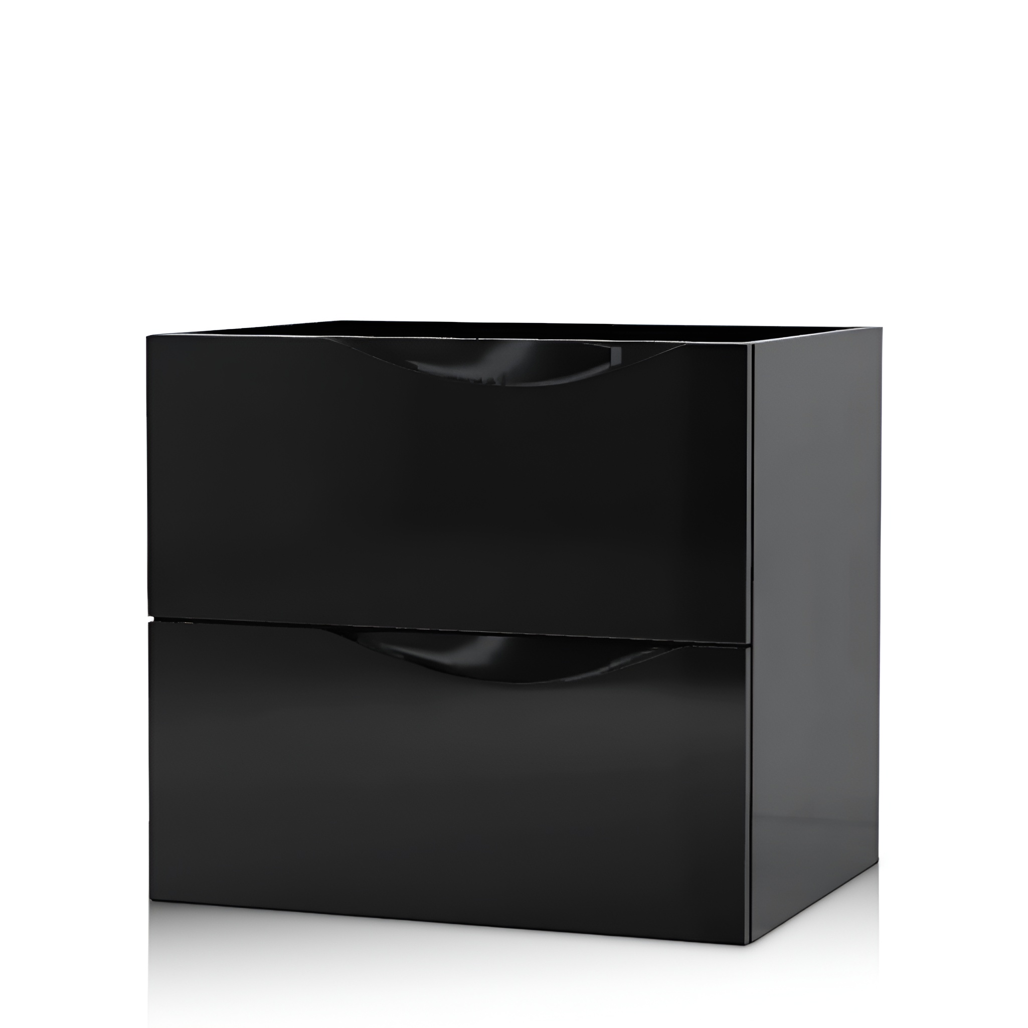Meuble KOLORADO 600 noir brillant à extraction totale