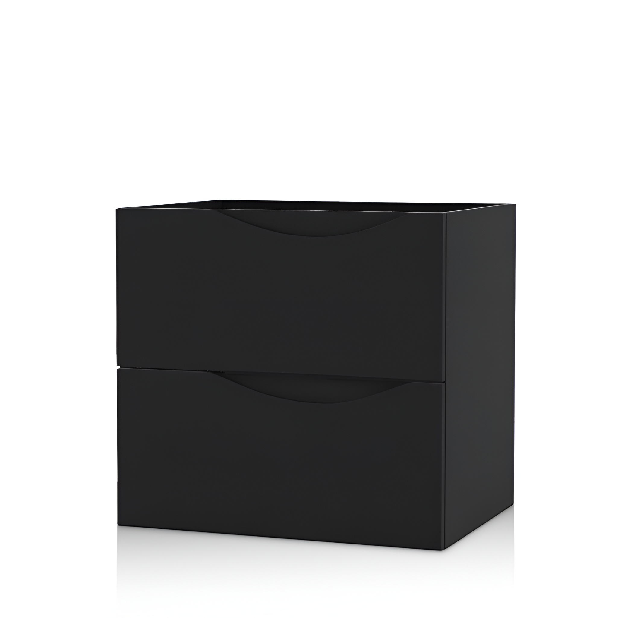 Meuble Kolorado 600 noir mat à extraction totale