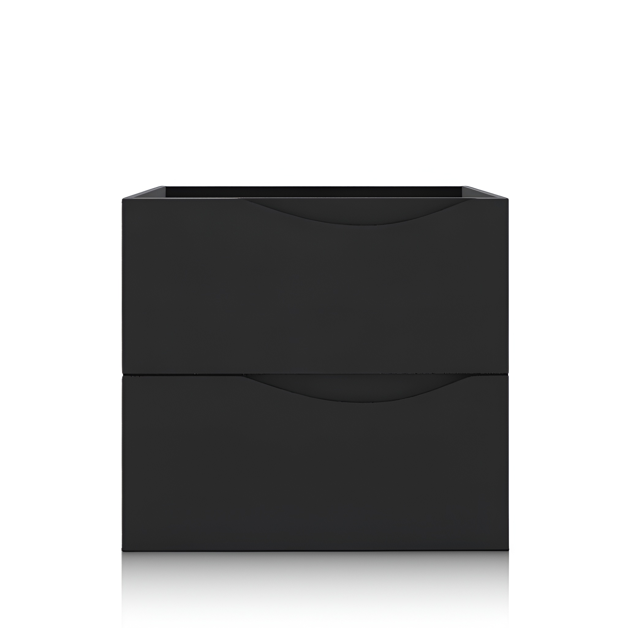 Meuble sous-vasque suspendu Kolorado 600 noir mat