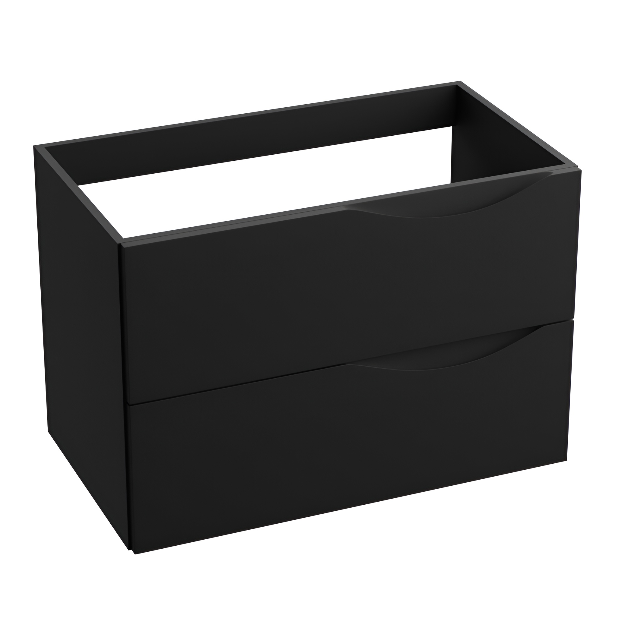 Meuble haut KOLORADO Noir Mat 80 cm