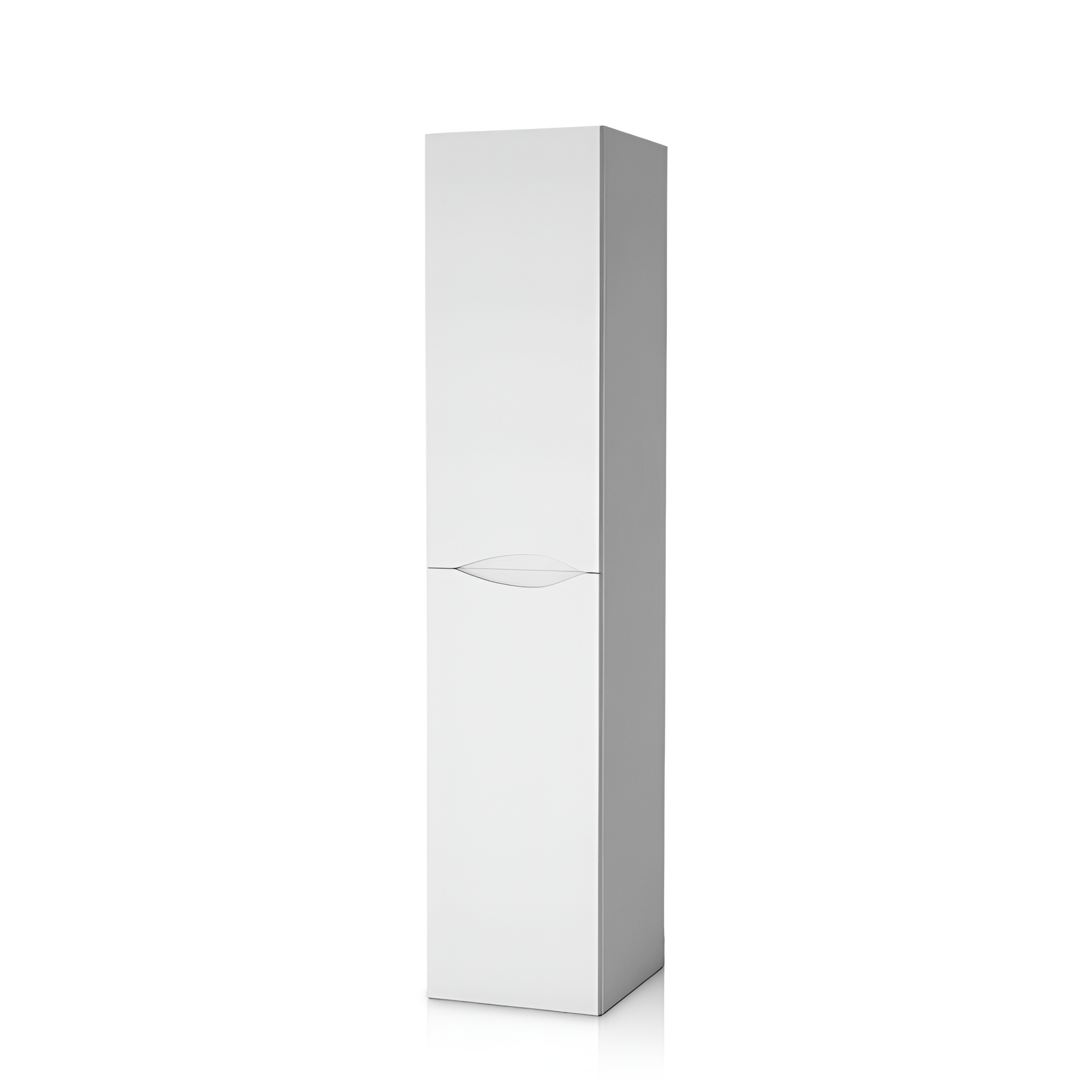 Armoire haute KOLORADO blanc 300, étroite et suspendue