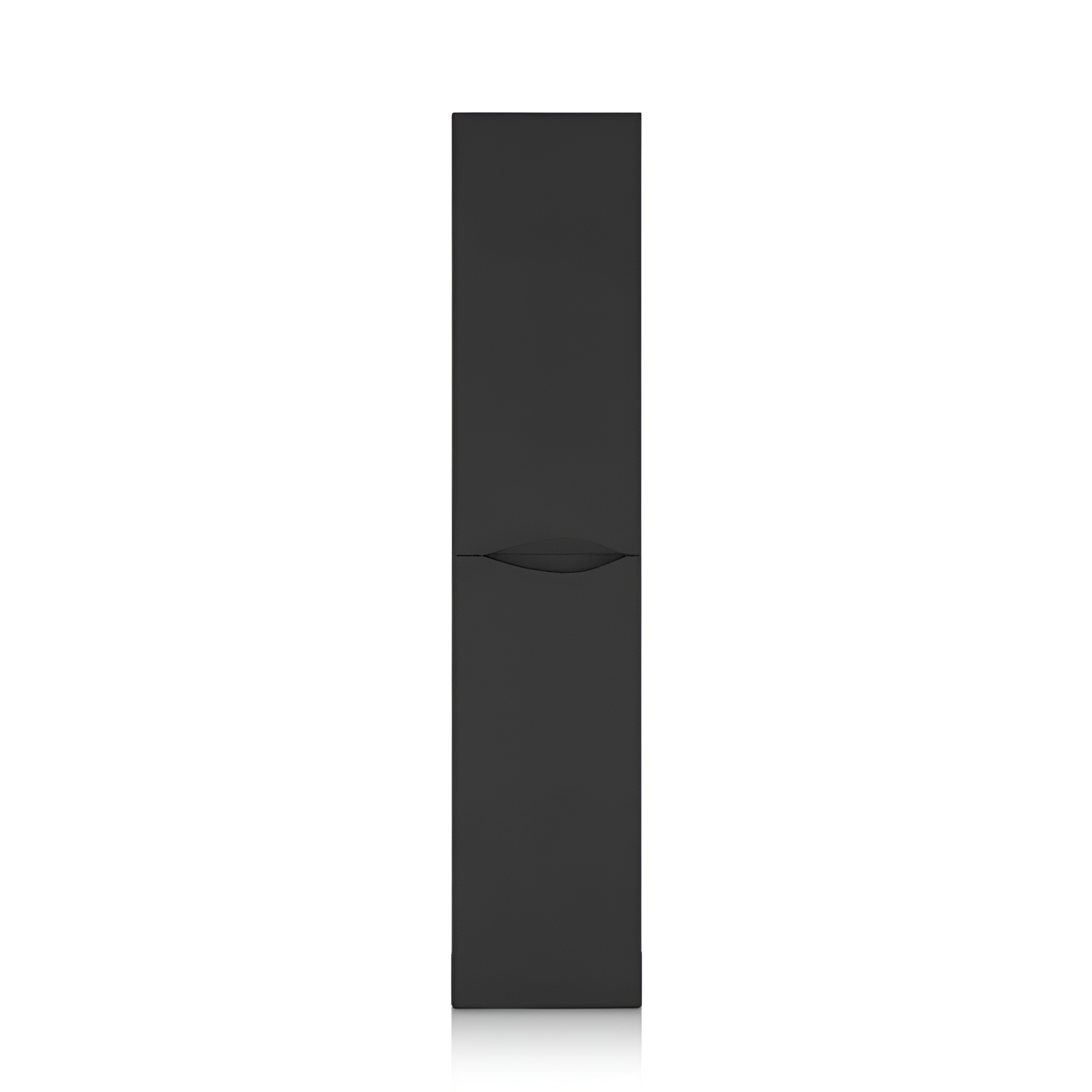 Meuble colonne suspendu Kolorado noir mat