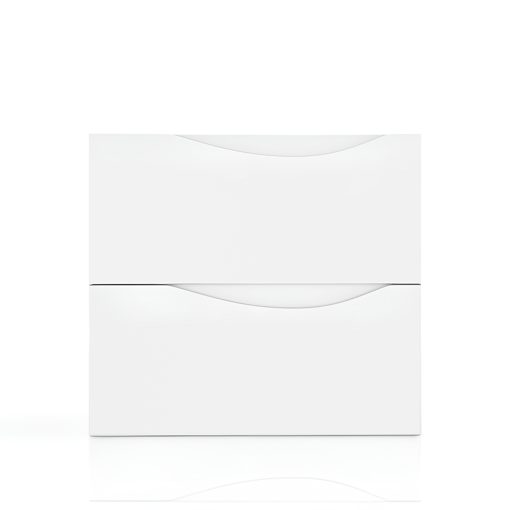Meuble KOLORADO 600 suspendu, finition blanc brillant