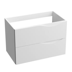 Meuble sous-vasque suspendu KOLORADO blanc 80 cm - Image principale