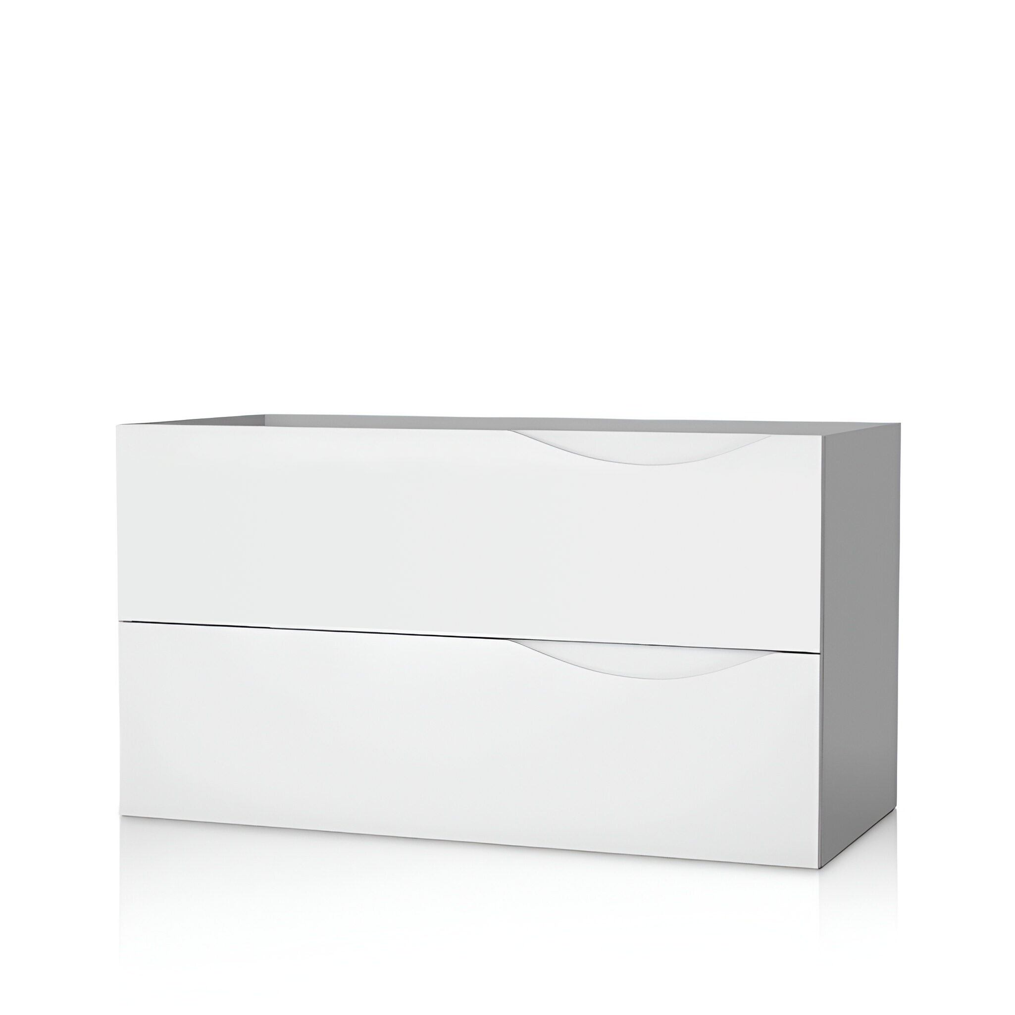 KOLORADO 1000 blanc brillant, meuble sous-vasque suspendu
