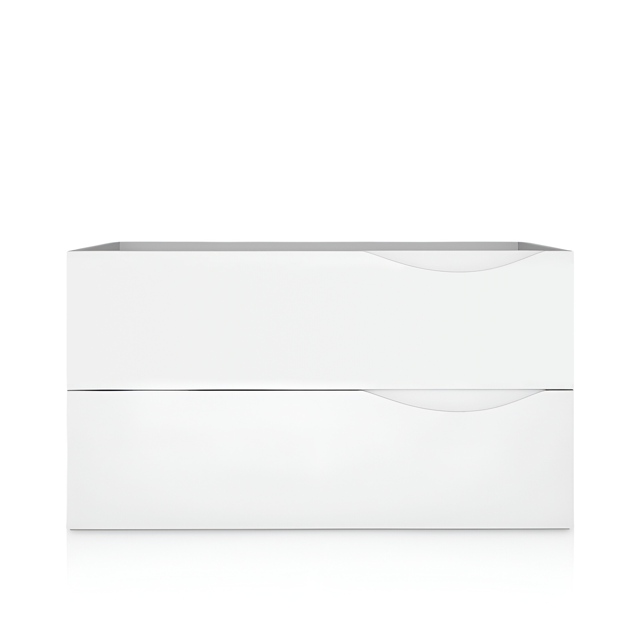 Meuble KOLORADO 1000 suspendu au mur, blanc brillant