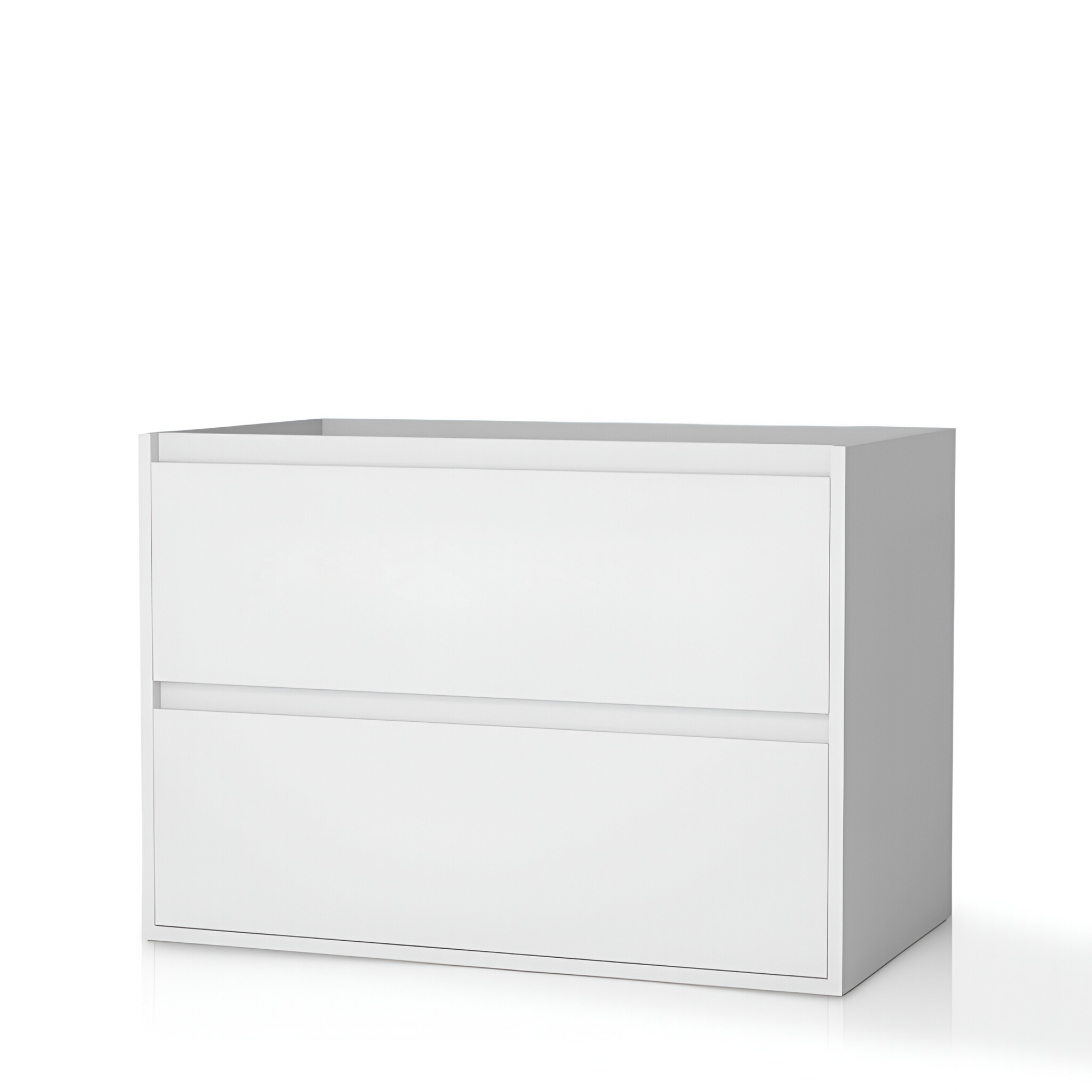 MINNESOTA 800, meuble sous-vasque blanc brillant de 80 cm