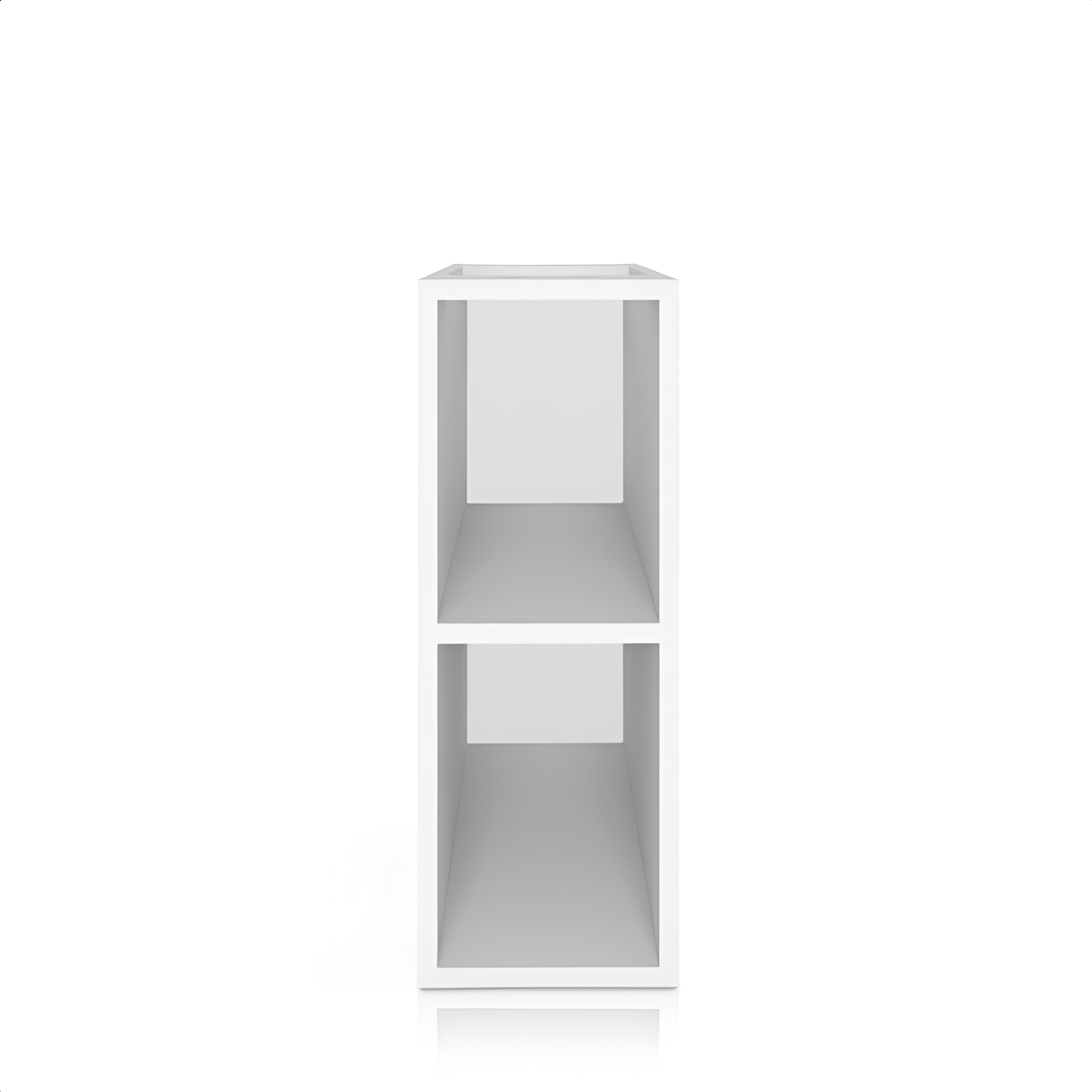 Module suspendu 200 x 460 en panneau laqué blanc brillant