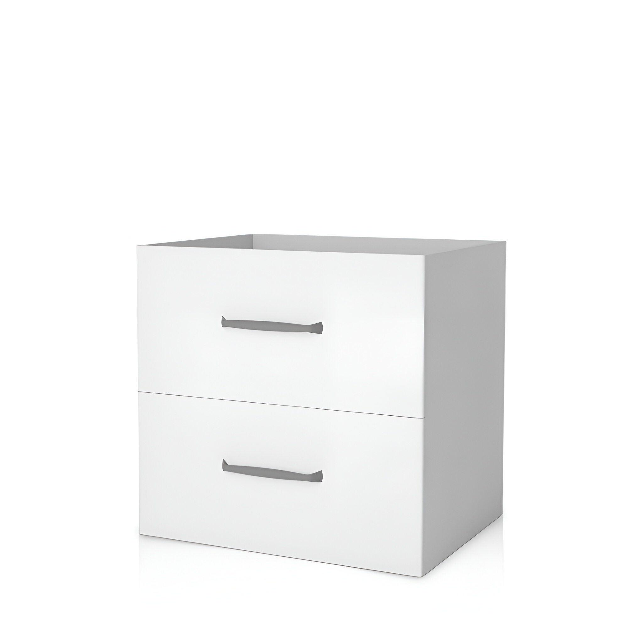 NEVADA 60 cm, meuble sous-vasque suspendu blanc brillant