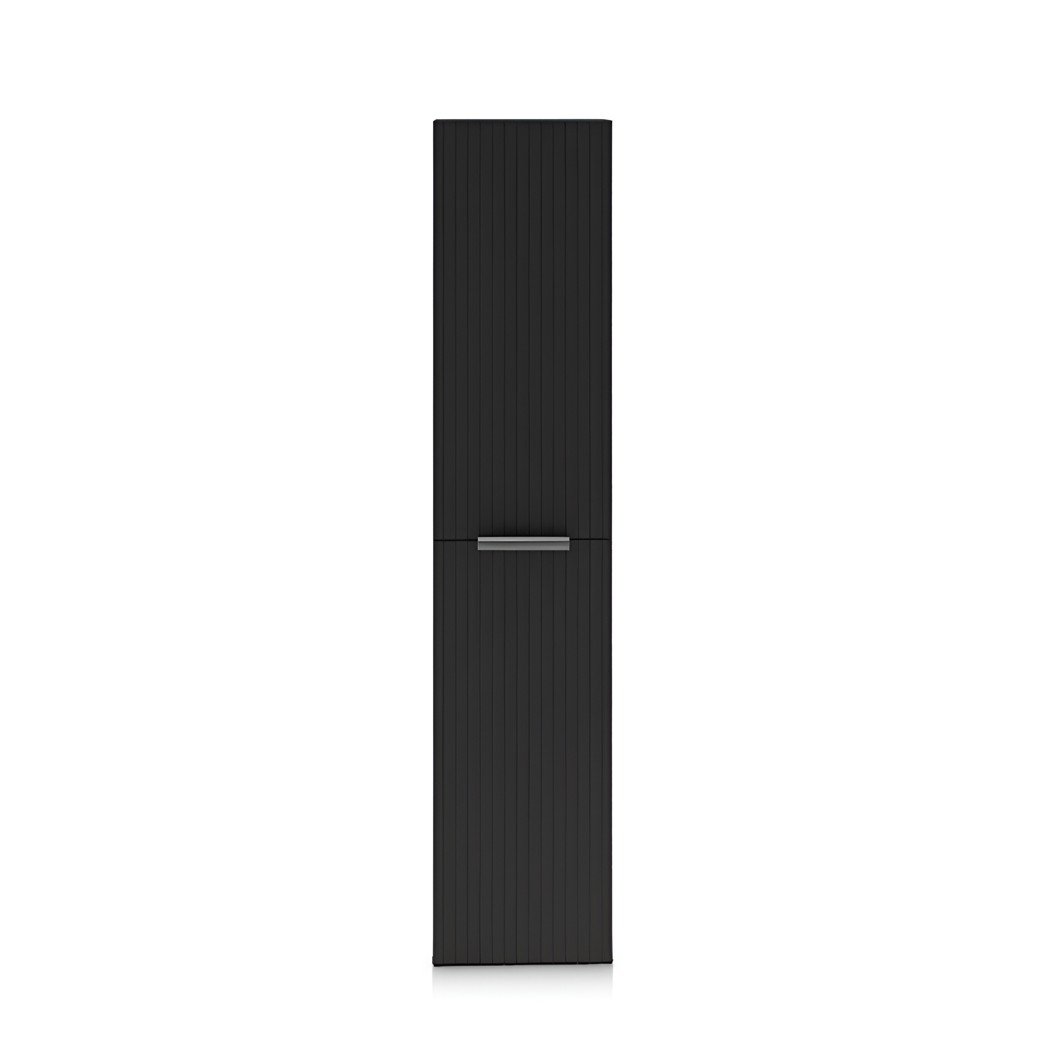 Colonne de rangement Oklahoma Black 300 noir mat, suspendue