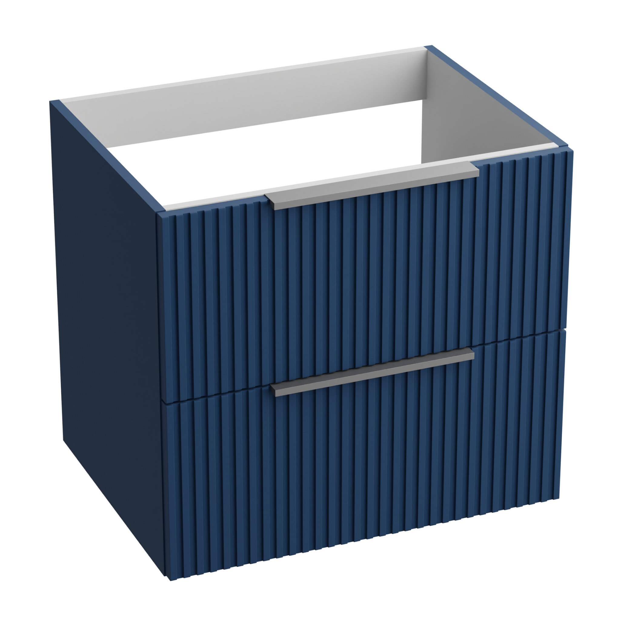 Meuble haut Oklahoma Blue Mat 60 – bleu profond, compact et spacieux