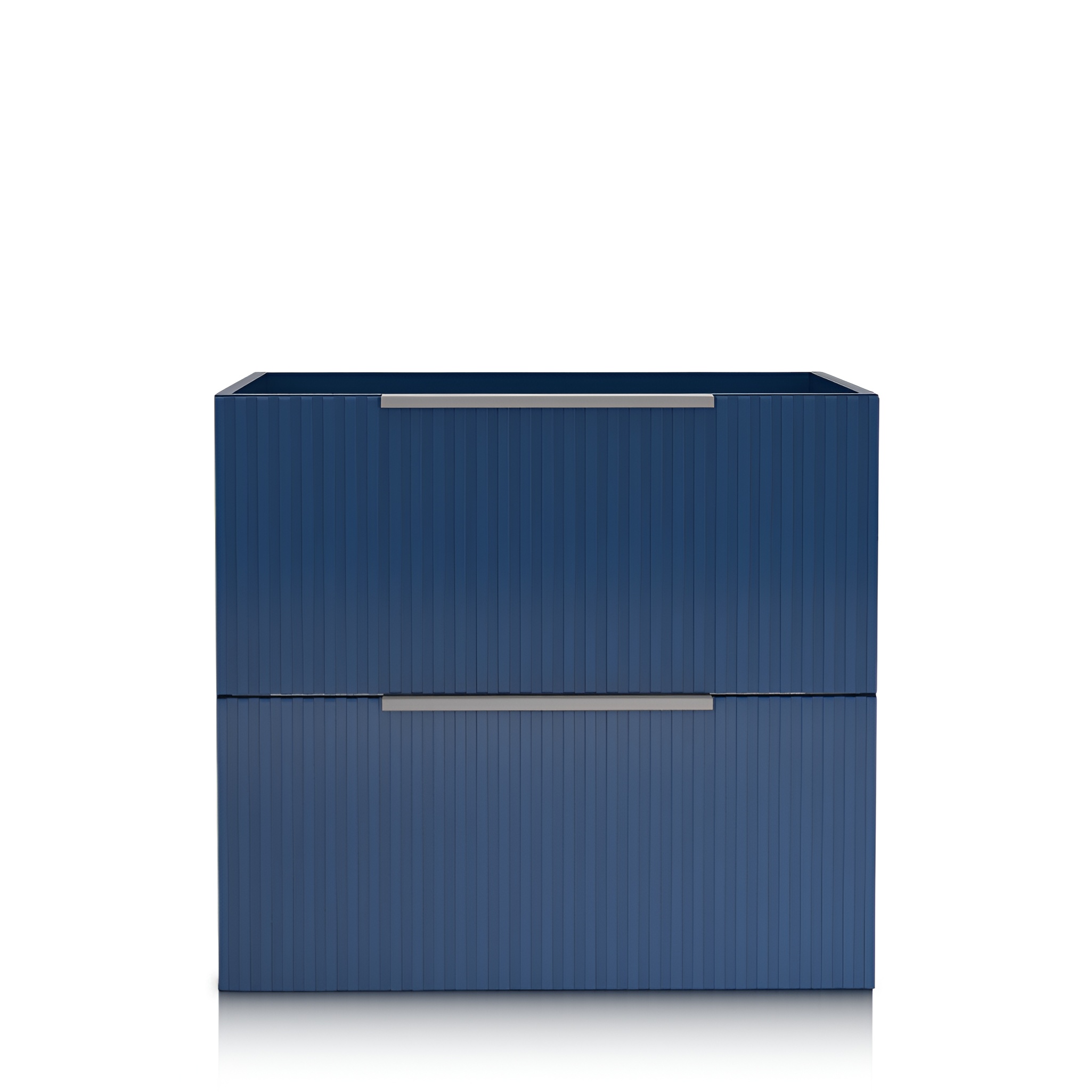 Meuble suspendu Oklahoma Blue Mat 60 en bleu profond mat