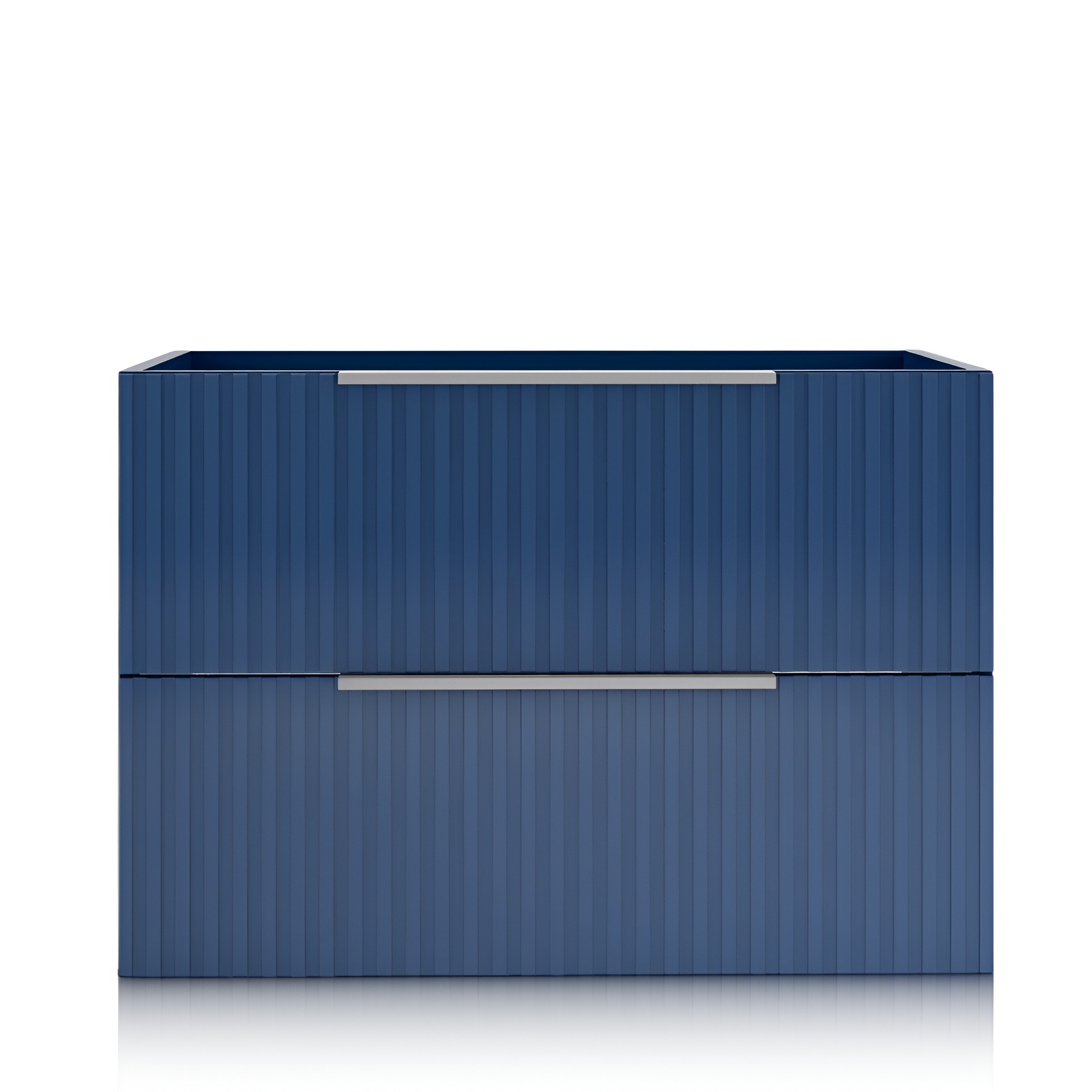 Meuble suspendu Oklahoma 80 en bleu mat