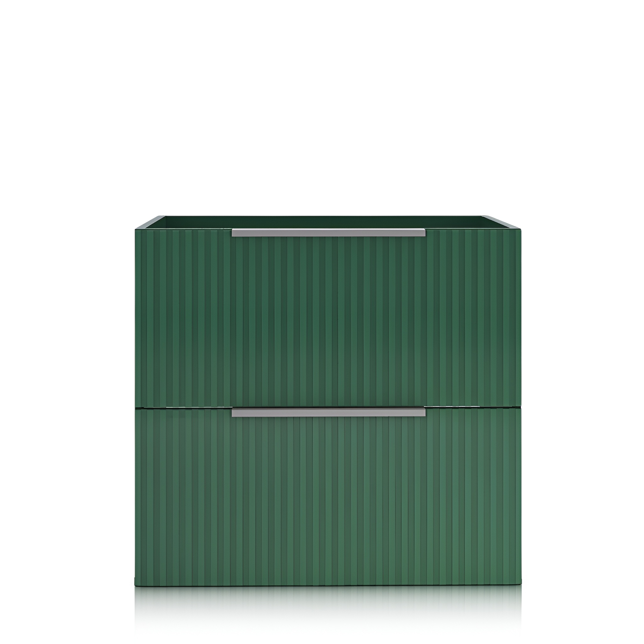 Meuble suspendu Oklahoma Green Mat 60 en vert bouteille mat