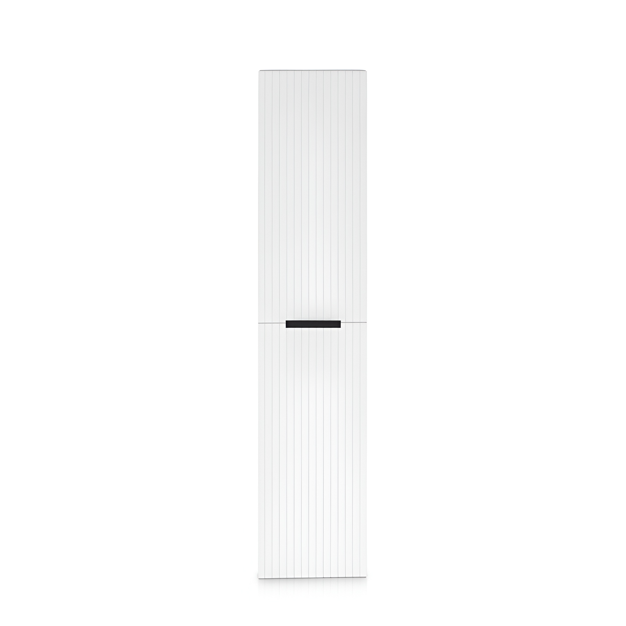 Armoire haute Oklahoma White 300 blanc mat, suspendue au mur