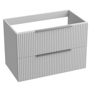 Armoire murale de salle de bain Oklahoma White Matt 80 cm - Image principale