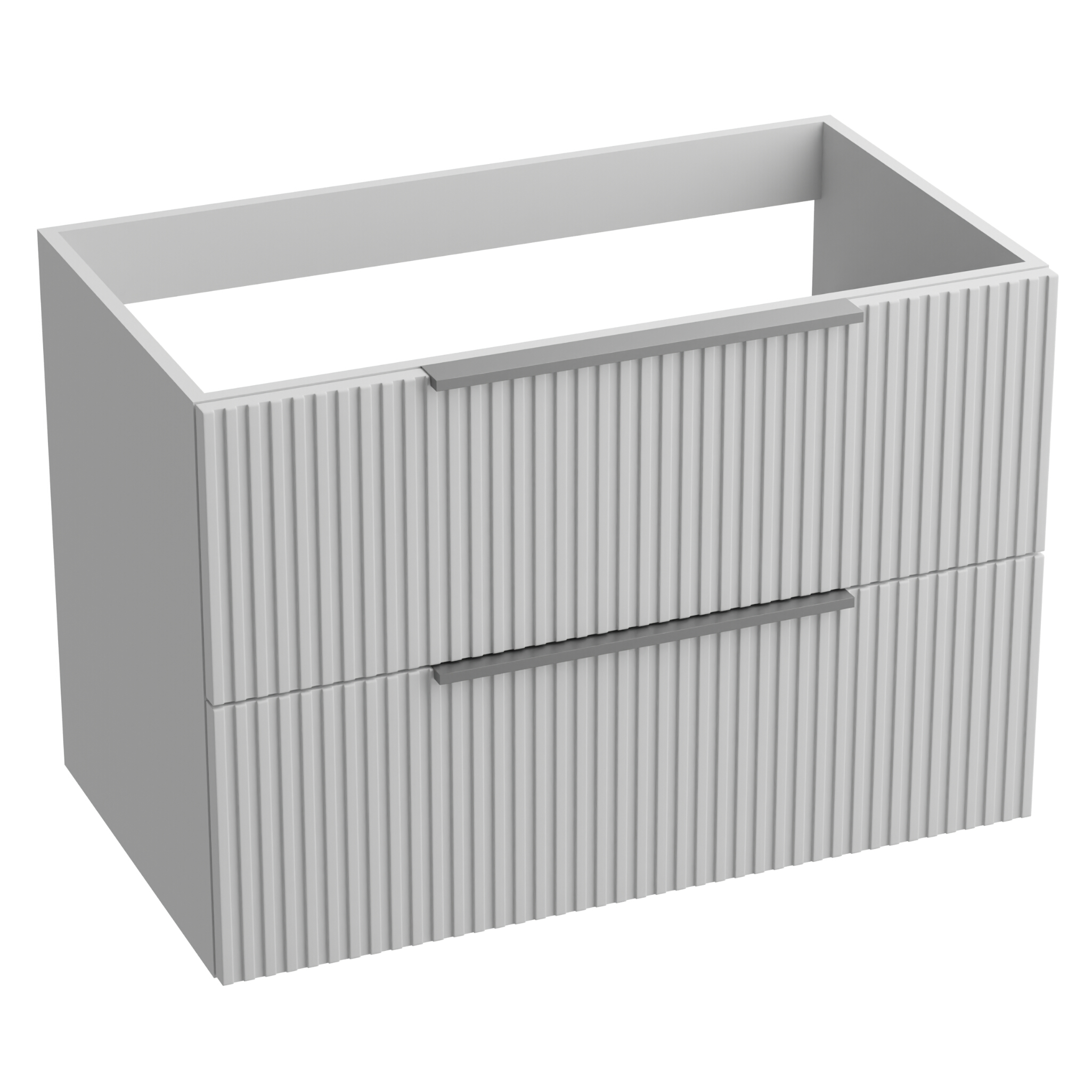Armoire murale de salle de bain Oklahoma White Matt 80 cm