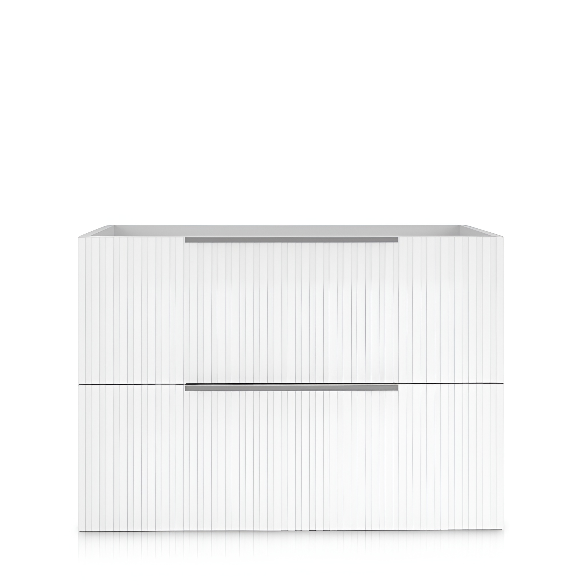 Meuble de salle de bains Oklahoma 80, blanc mat