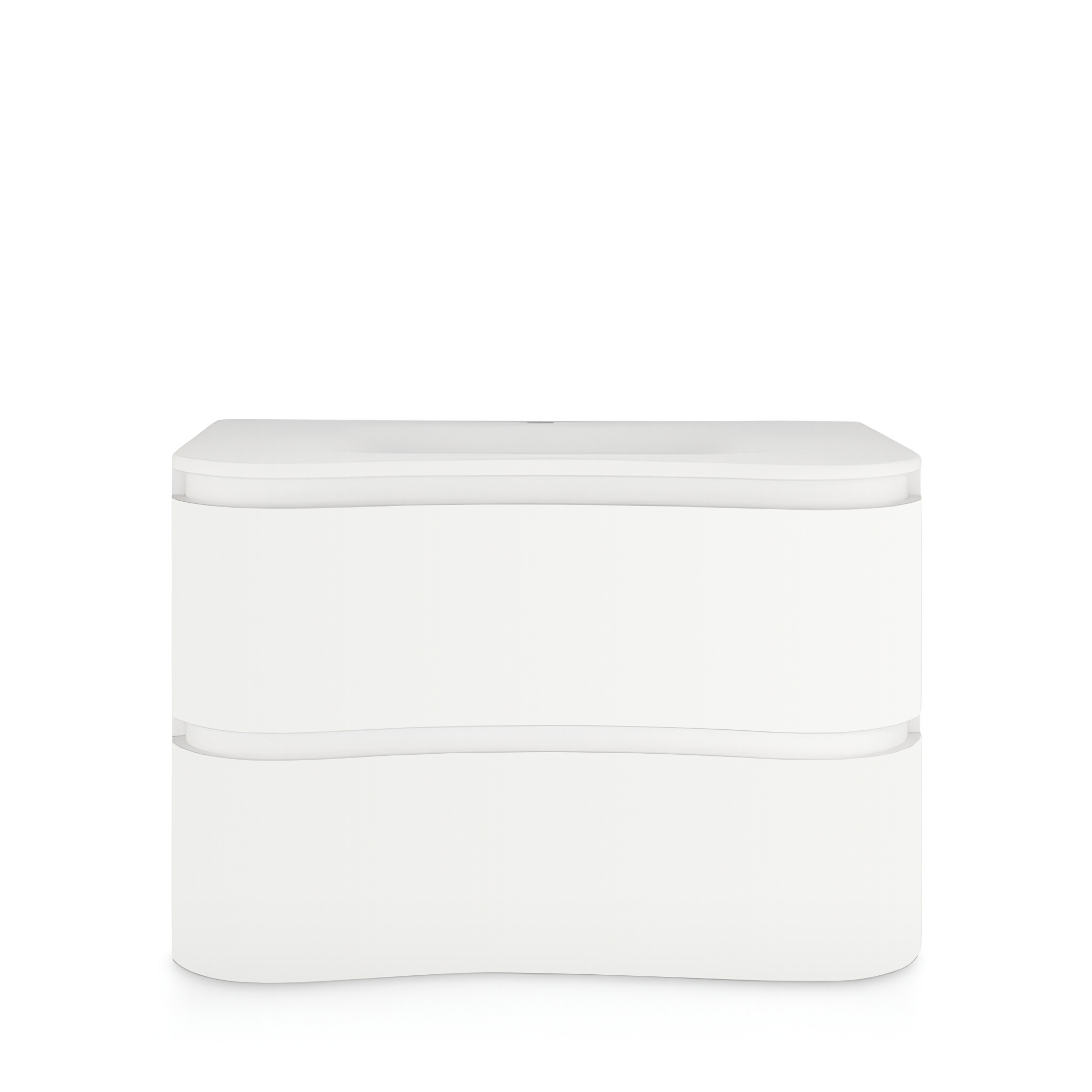 Meuble suspendu Ontario White 80 en blanc