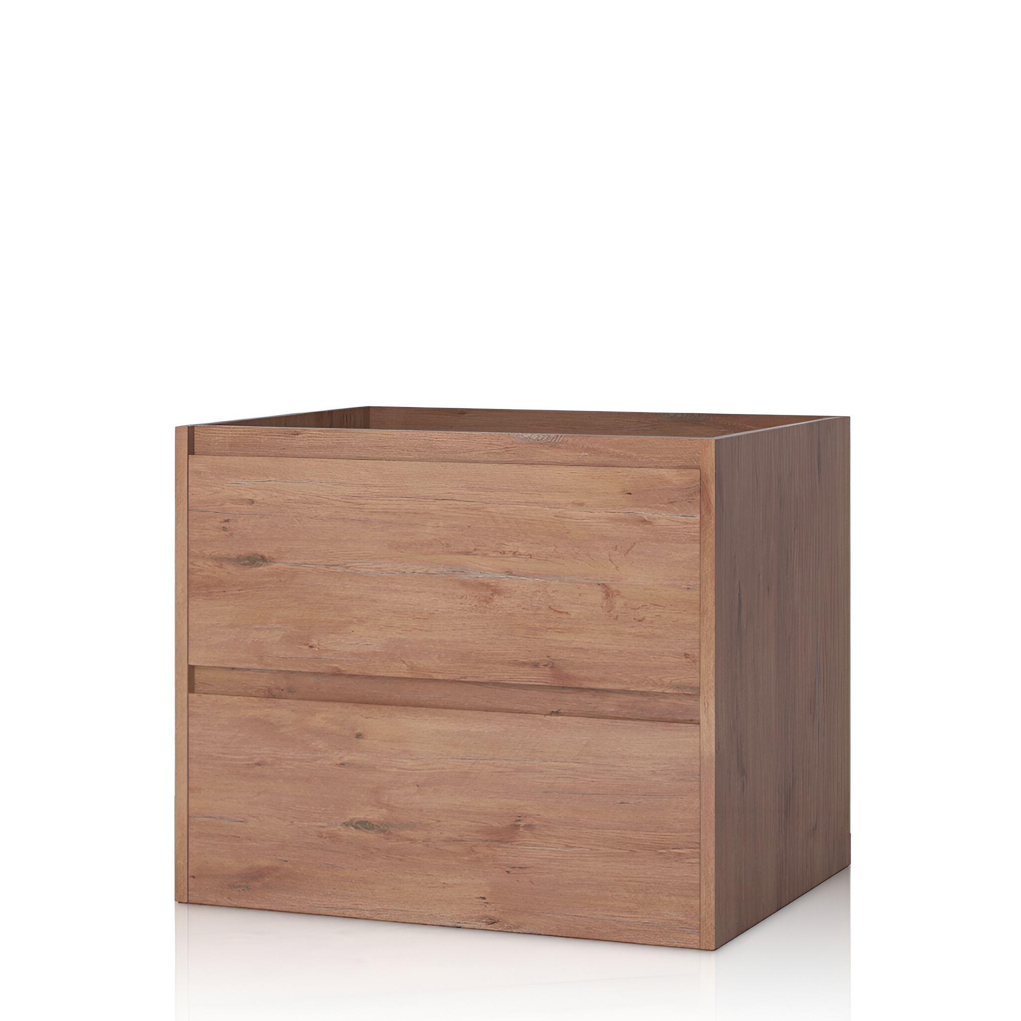 DSM Tulsa Wood 600, meuble sous-vasque en aspect bois