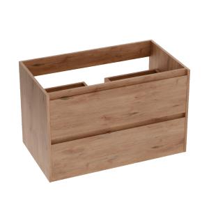 Armoire suspendue DSM Tulsa Wood 800 – élégant meuble de salle de bain à fixation murale - Image principale