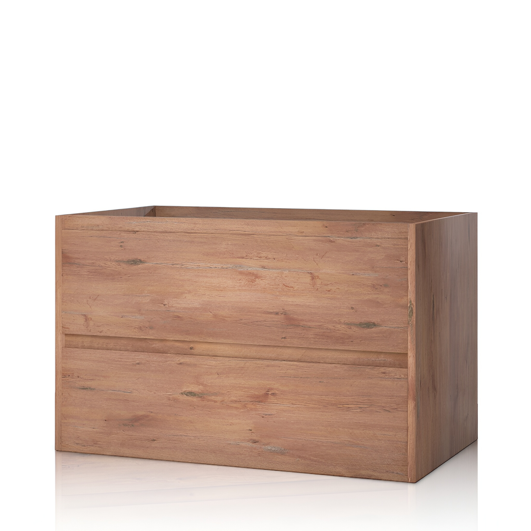 DSM Tulsa Wood 800, meuble sous-vasque en aspect bois