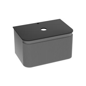 Meuble haut suspendu Vermont Grey 800 avec plaque de recouvrement - Image principale