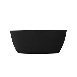 Baignoire îlot PIETRA 1500 Noir Mat – Design Loft - Image supplémentaire