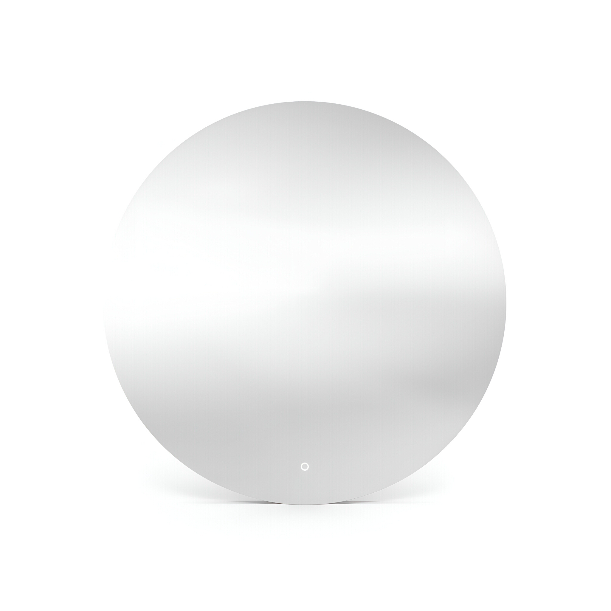 Miroir rond Aura Plus 80 aux bords polis