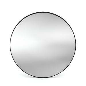 Chloris Black 80 Miroir mural avec cadre en métal noir - Image supplémentaire